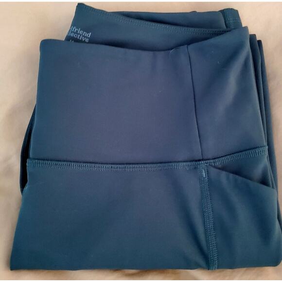 Girlfriend Collective Med Compressive Pocket Leggings Green #4024 - Picture 4 of 8